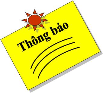 Thông báo về việc khai thác và sử dụng thử nguồn tài nguyên số